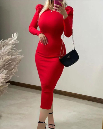 ماکسی آستین پفی