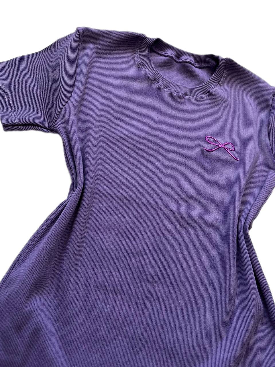 تیشرت گلدوزی کبریتی👚 طرح پاپیون🎀