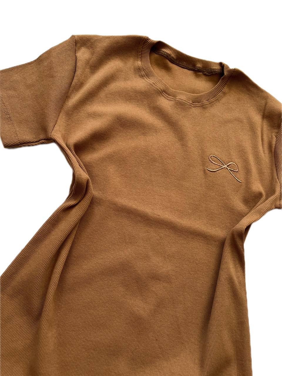 تیشرت گلدوزی کبریتی👚 طرح پاپیون🎀