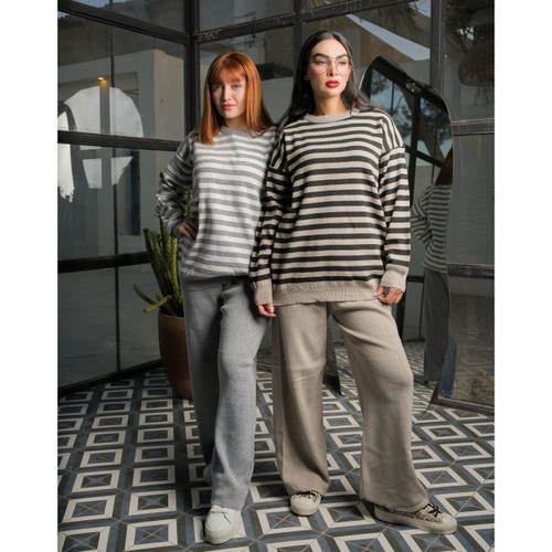 ✅ست بلوز شلوار بافت پینترستی