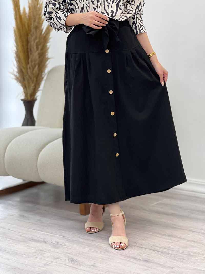 دامن دکمه دار زنانه