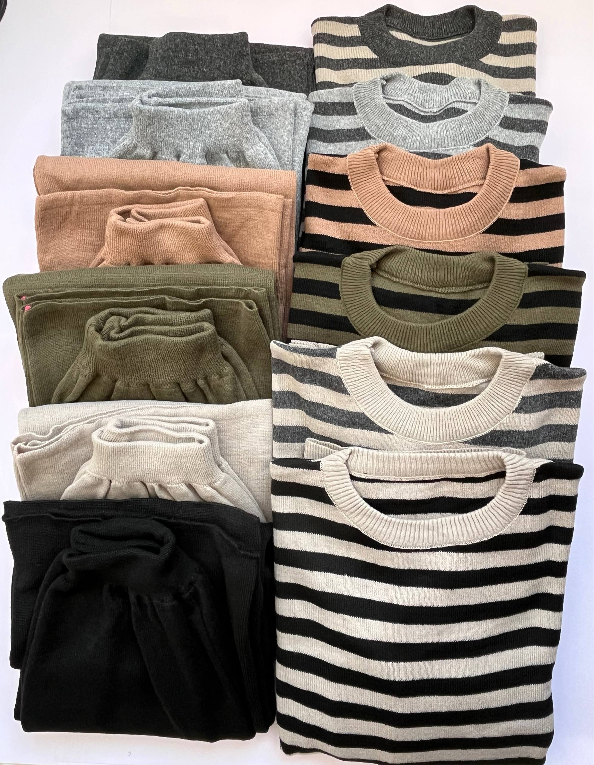 ✅ست بلوز شلوار بافت پینترستی