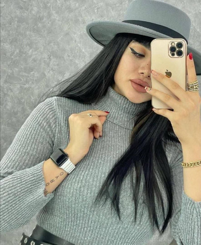 زیر سارافون بافت یقه اسکی زنانه و دخترانه