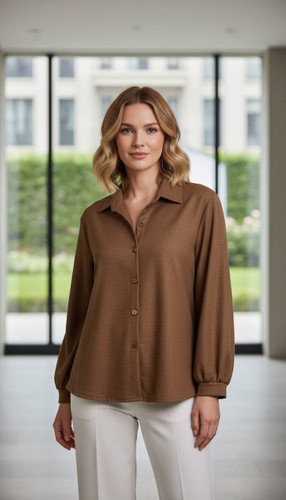 شومیز ساده شانتون