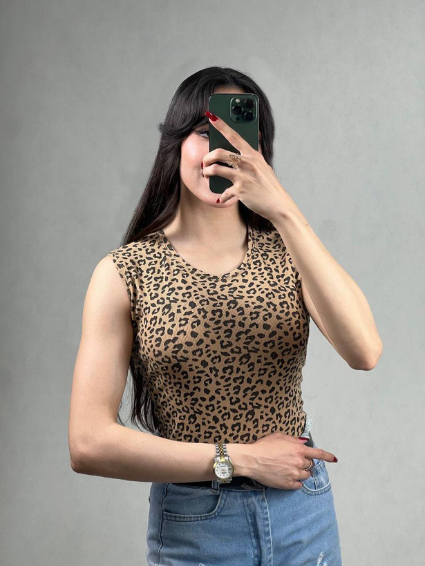 تاپ پلنگی زنانه