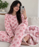ست بلوز و شلوار راحتی زنانه